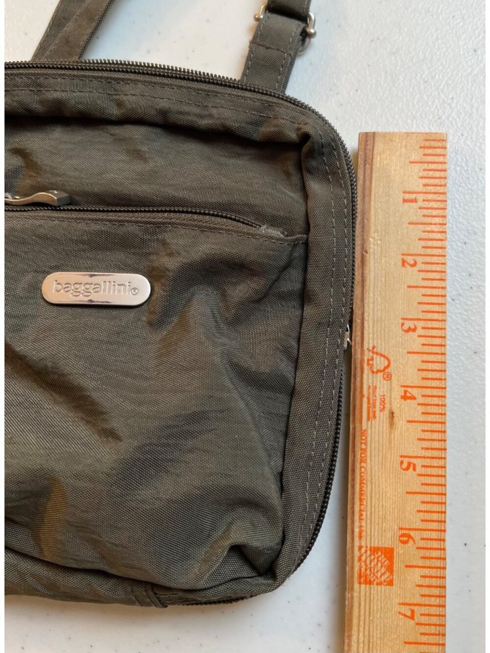 Olive Baggallini Crossbody Orange Interior - Picture 6 of 14